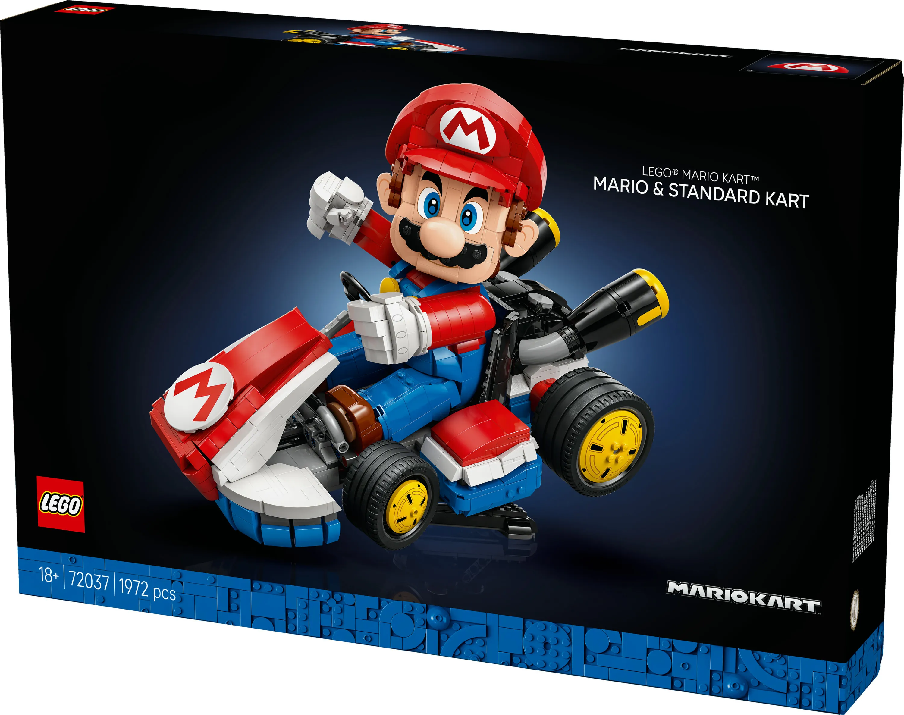 LEGO Super Mario Mario Kart: Mario and Standard Kart 72037