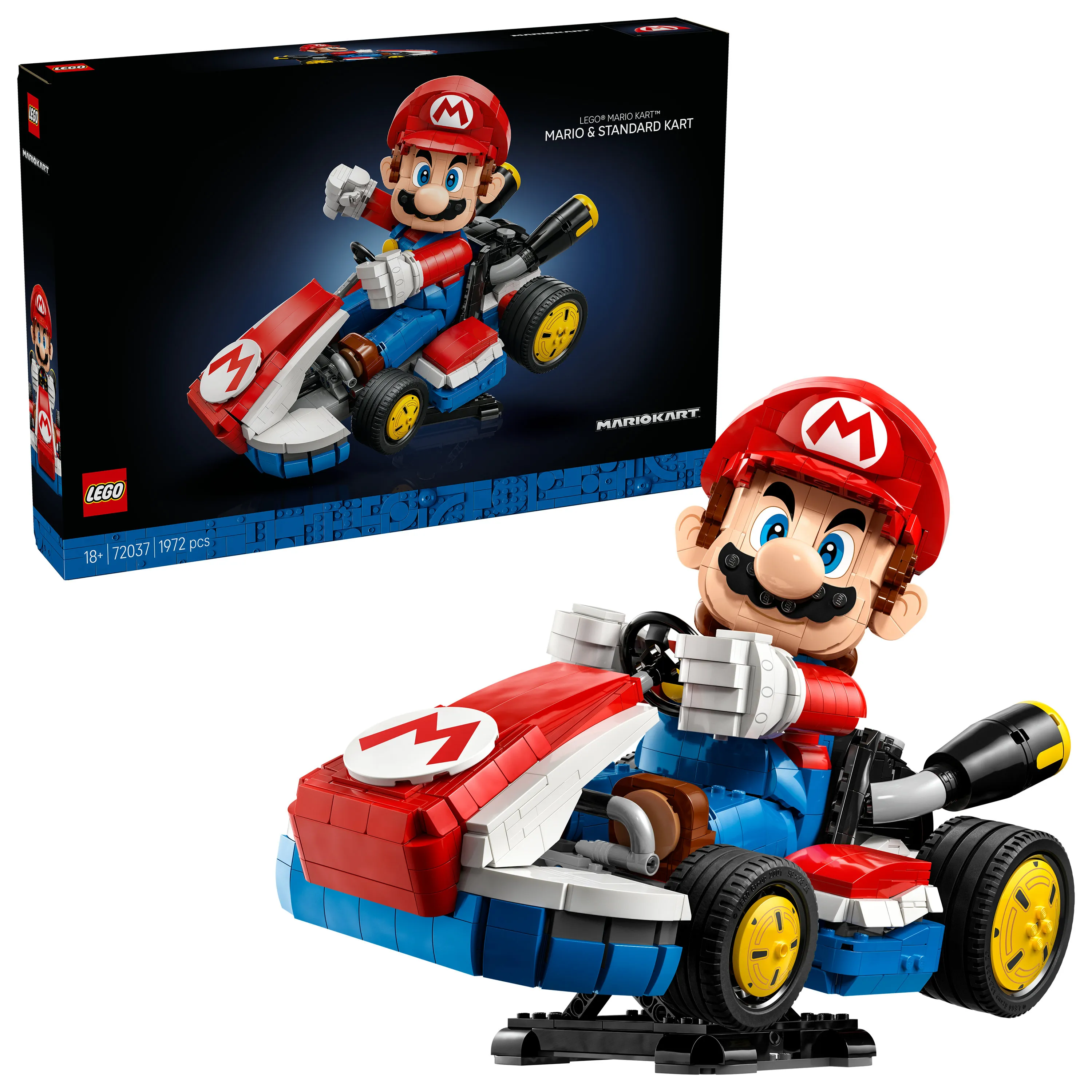 LEGO Super Mario Mario Kart: Mario and Standard Kart 72037