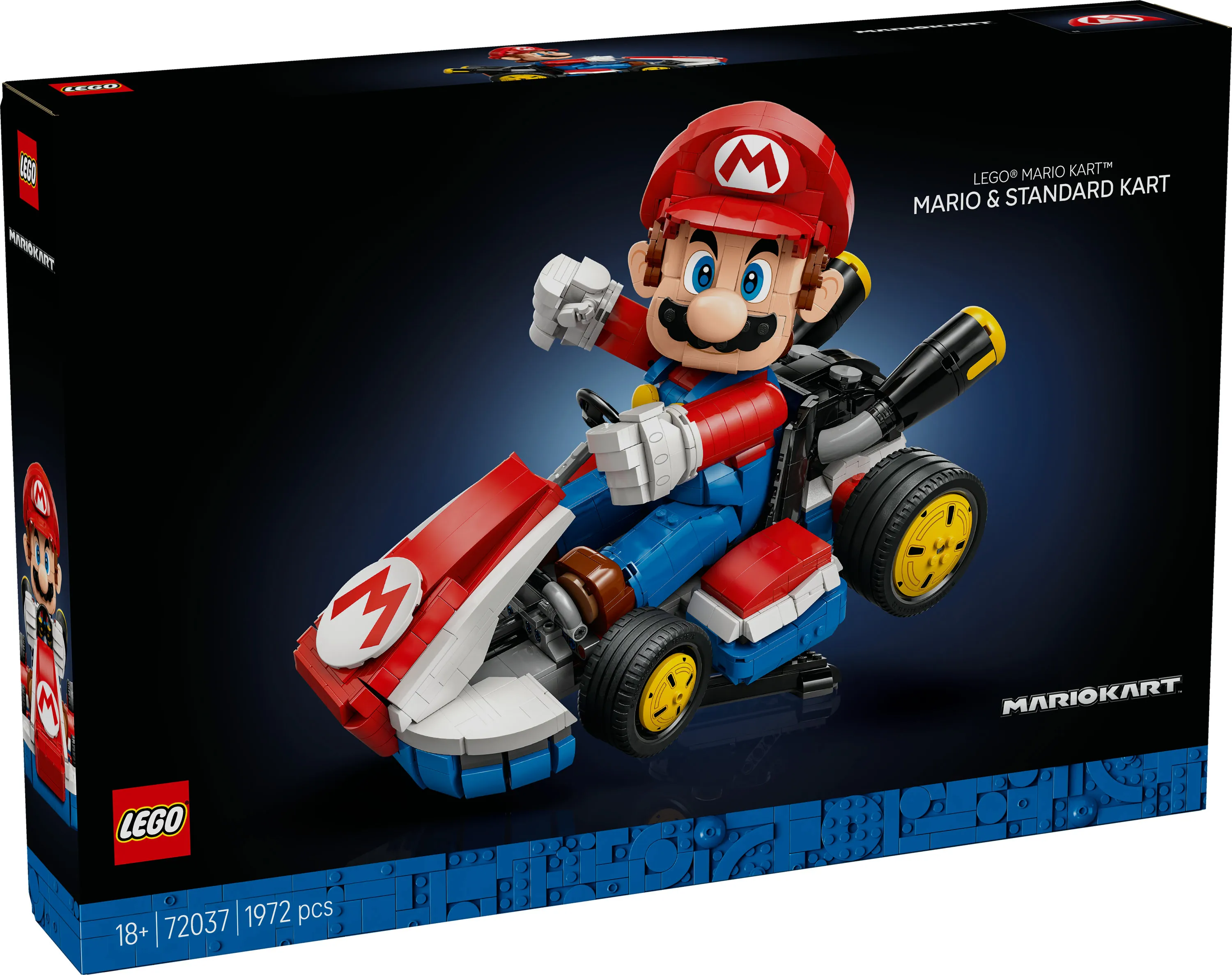 LEGO Super Mario Mario Kart: Mario and Standard Kart 72037