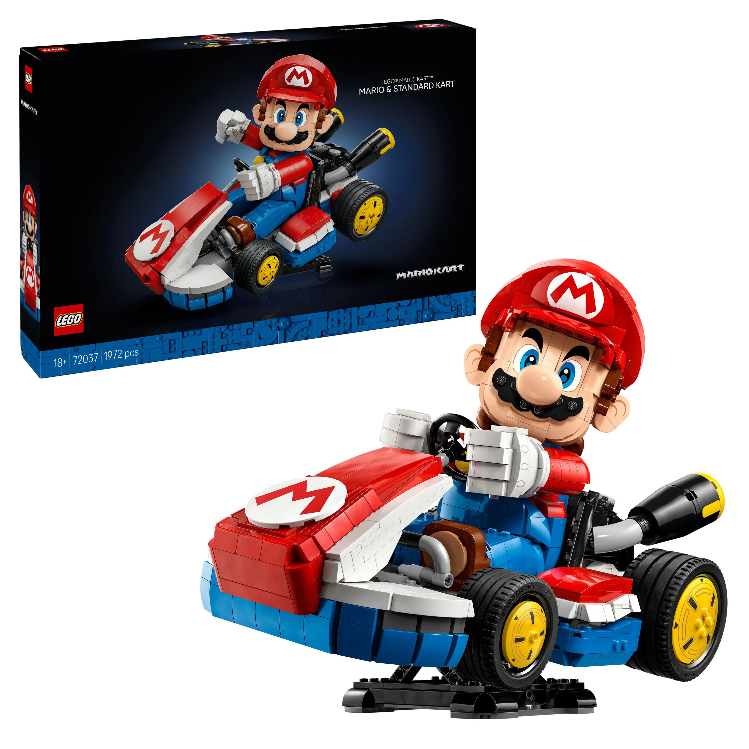 LEGO Super Mario Mario Kart: Mario and Standard Kart 72037