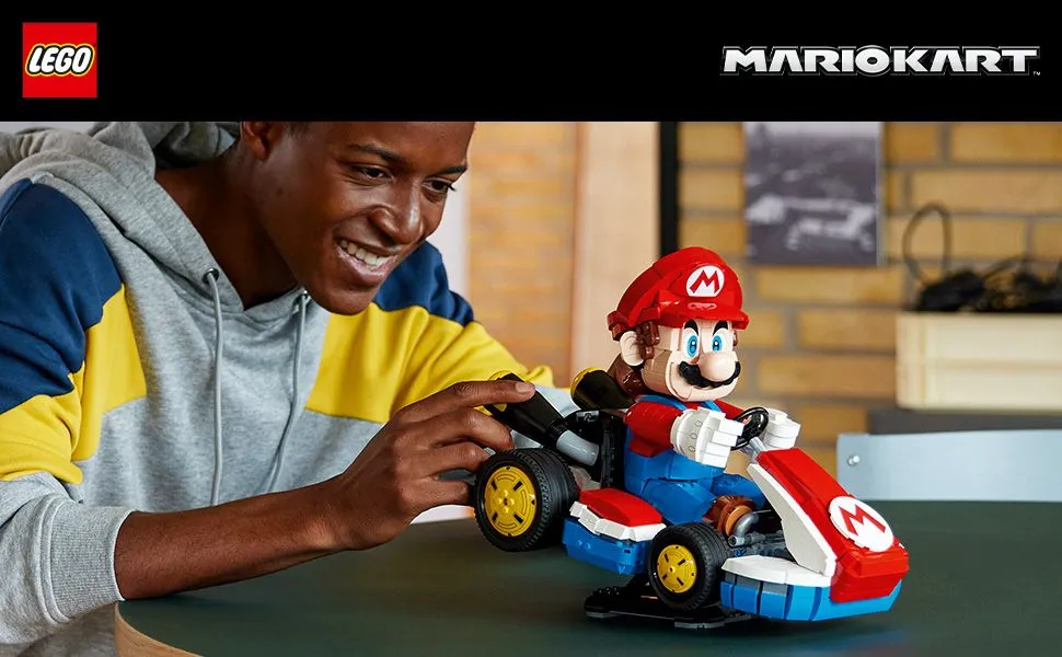 LEGO Super Mario Mario Kart: Mario and Standard Kart 72037
