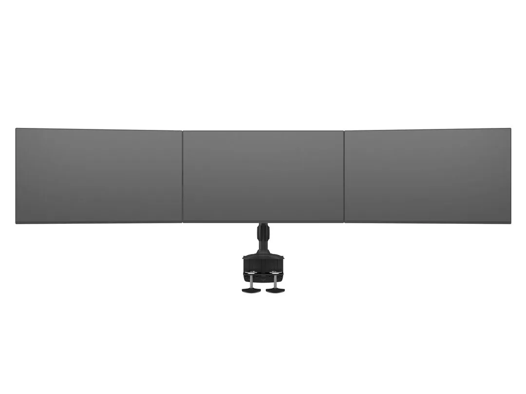M VESA Desktopmount Triple Desk Clamp 15&quot;-24&quot;