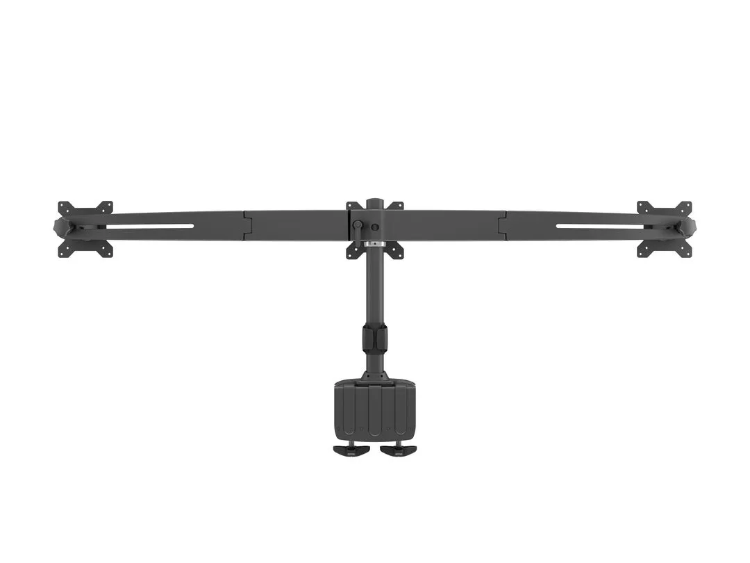 M VESA Desktopmount Triple Desk Clamp 15&quot;-24&quot;