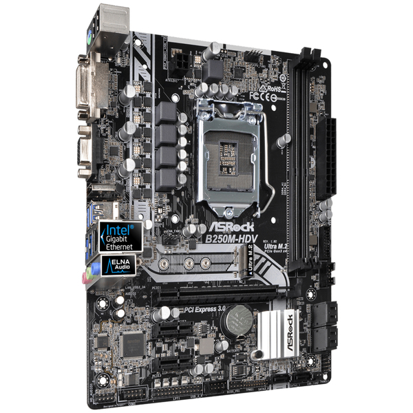 MB Intel 1151 ASRock B250M-HDV       KBL