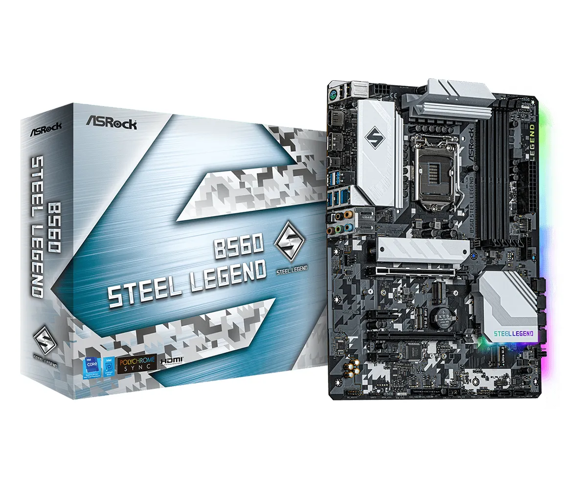 ASRock B560 Steel Legend ATX - moderkort