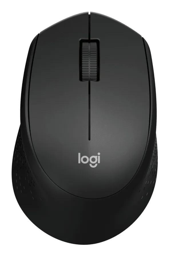 Logitech M330 Silent Plus - wireless mouse, black