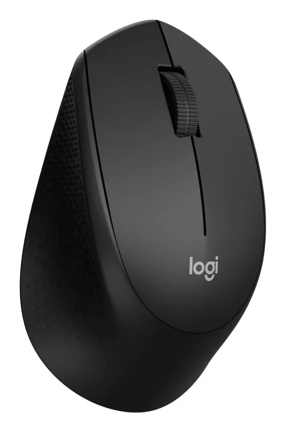 Logitech M330 Silent Plus Wireless Mouse, Black