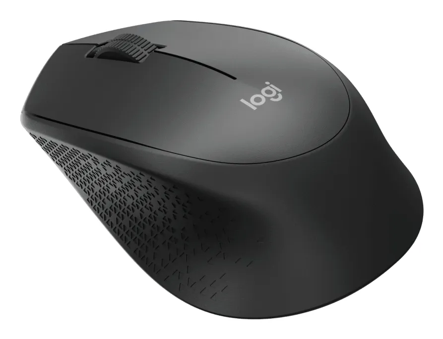Logitech M330 Silent Plus Wireless Mouse, Black