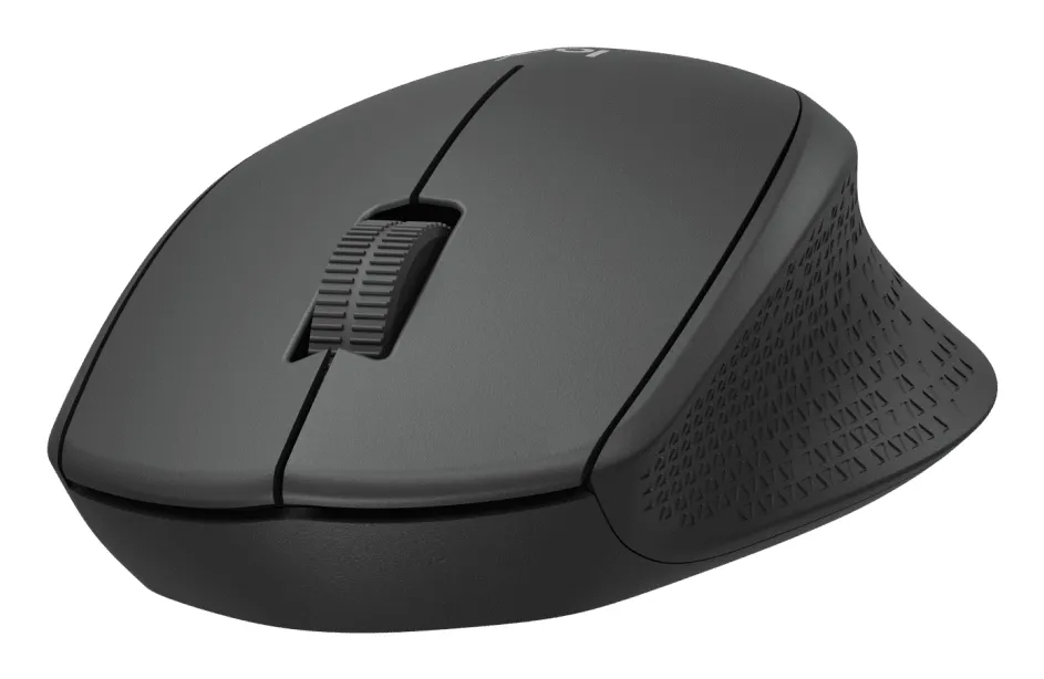 Logitech M330 Silent Plus Wireless Mouse, Black