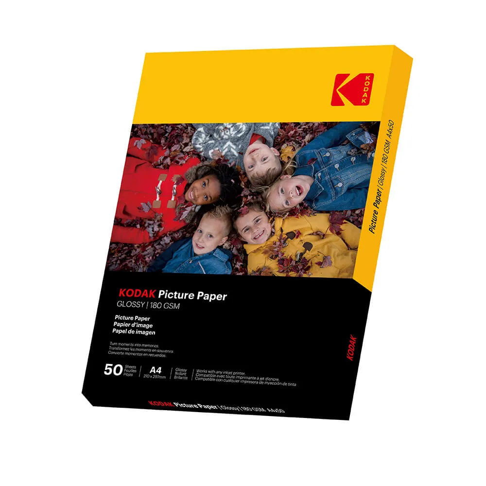 KODAK 21x29,7cm Glossy Photo Paper