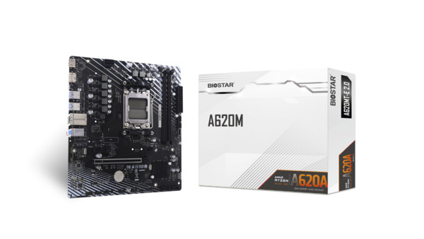 Biostar A620MT-E 2.0 AM5 mATX Motherboard