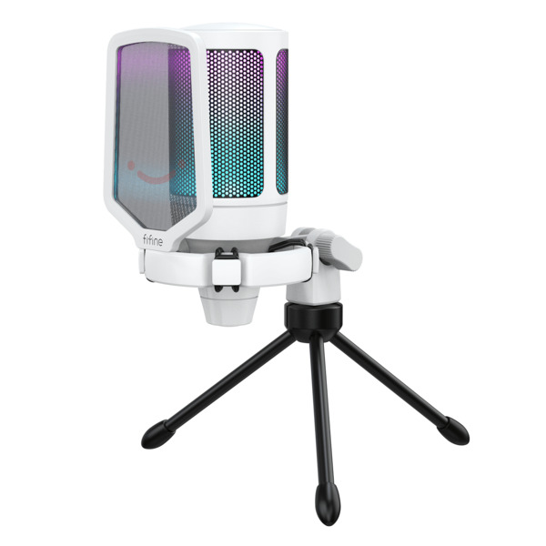 FIFINE A6VW, USB, Condenser Microphone, White