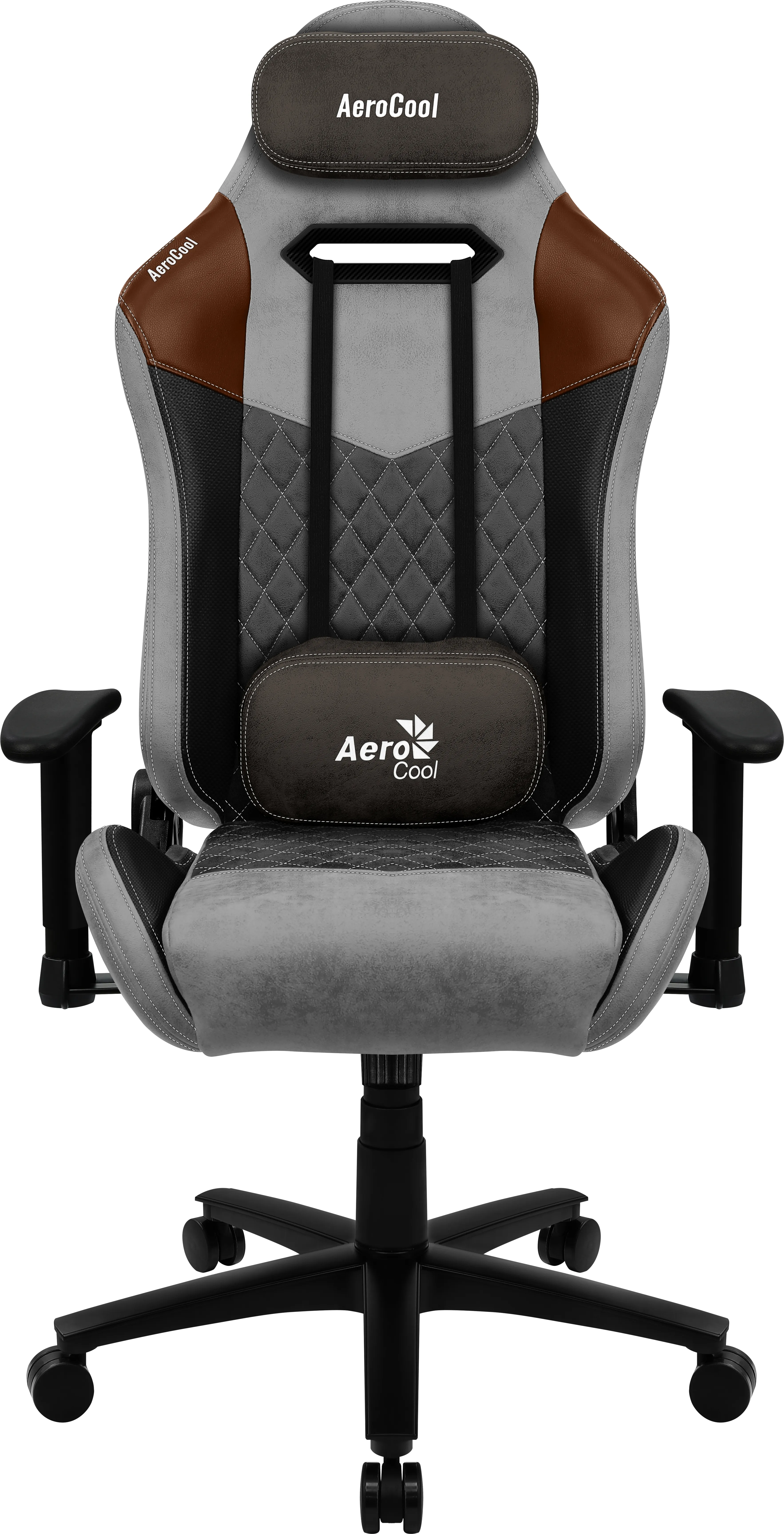 AeroCool DUKE Gamer Chair Brown Grey