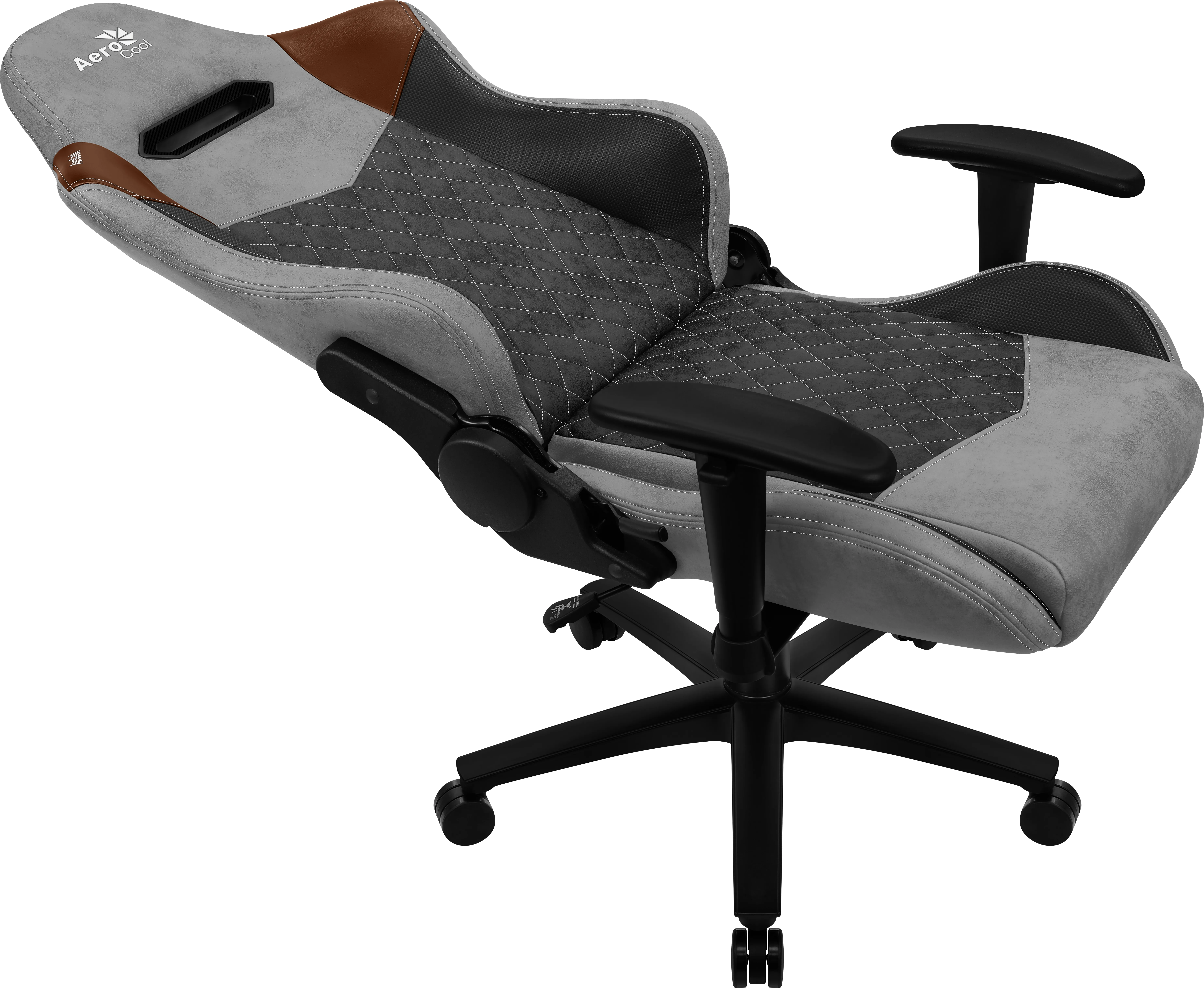 AeroCool DUKE Gamer Chair Brown Grey
