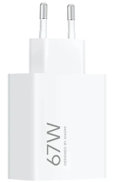 Xiaomi 67W HyperCharge USB-A - laddare, Vit