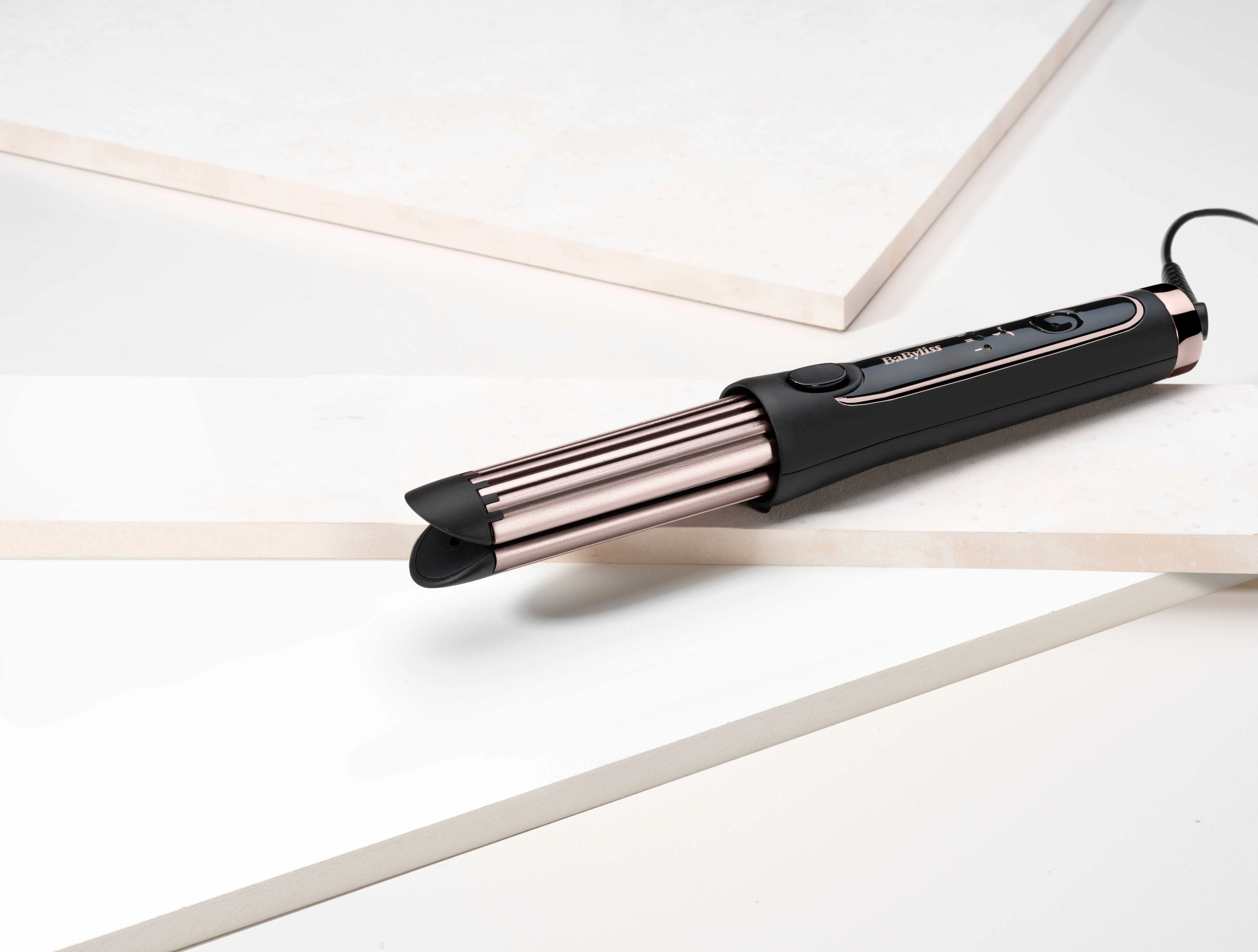 Babyliss C112E - curling iron, Black, Rose gold