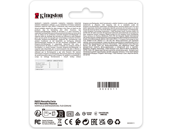 Kingston DataTraveler SE9 G3 USB 3.2 Gen 1 64GB memory stick, Gold