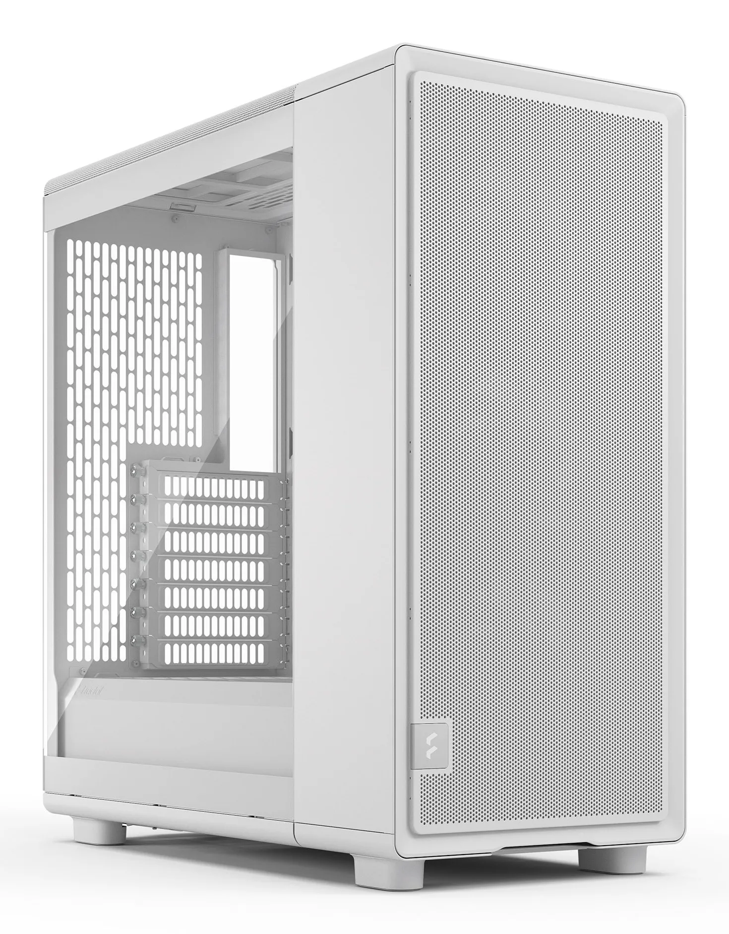 Fractal Design Epoch - midi chassi med fönster, Vit