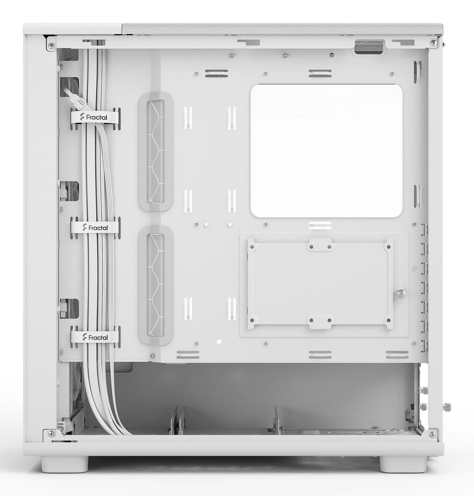 Fractal Design Epoch - midi chassi med f&ouml;nster, Vit