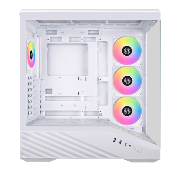 Lian Li Vector V100 RGB - mid tower with window, White