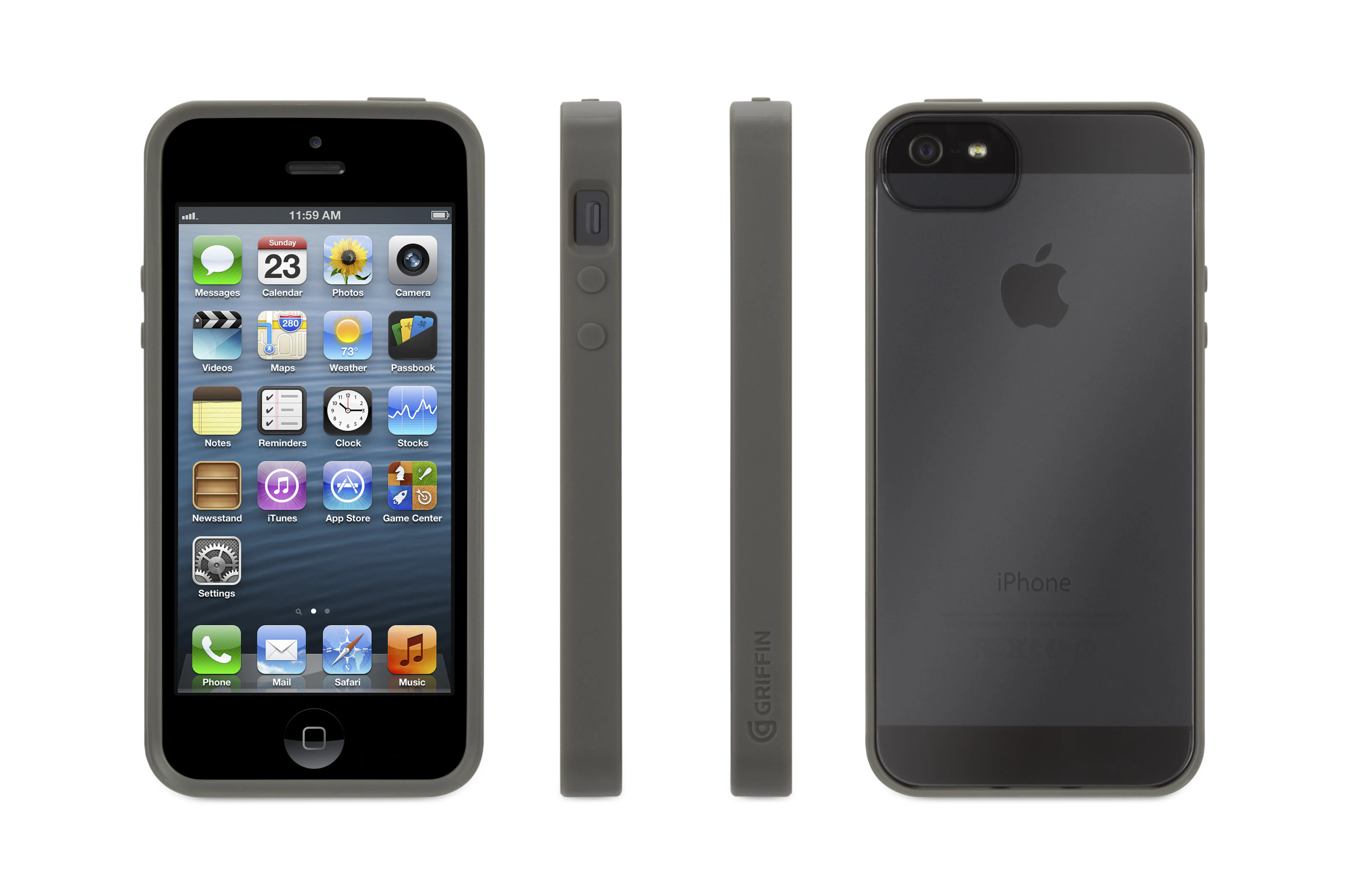 Griffin iPhone 5 Reveal Grey