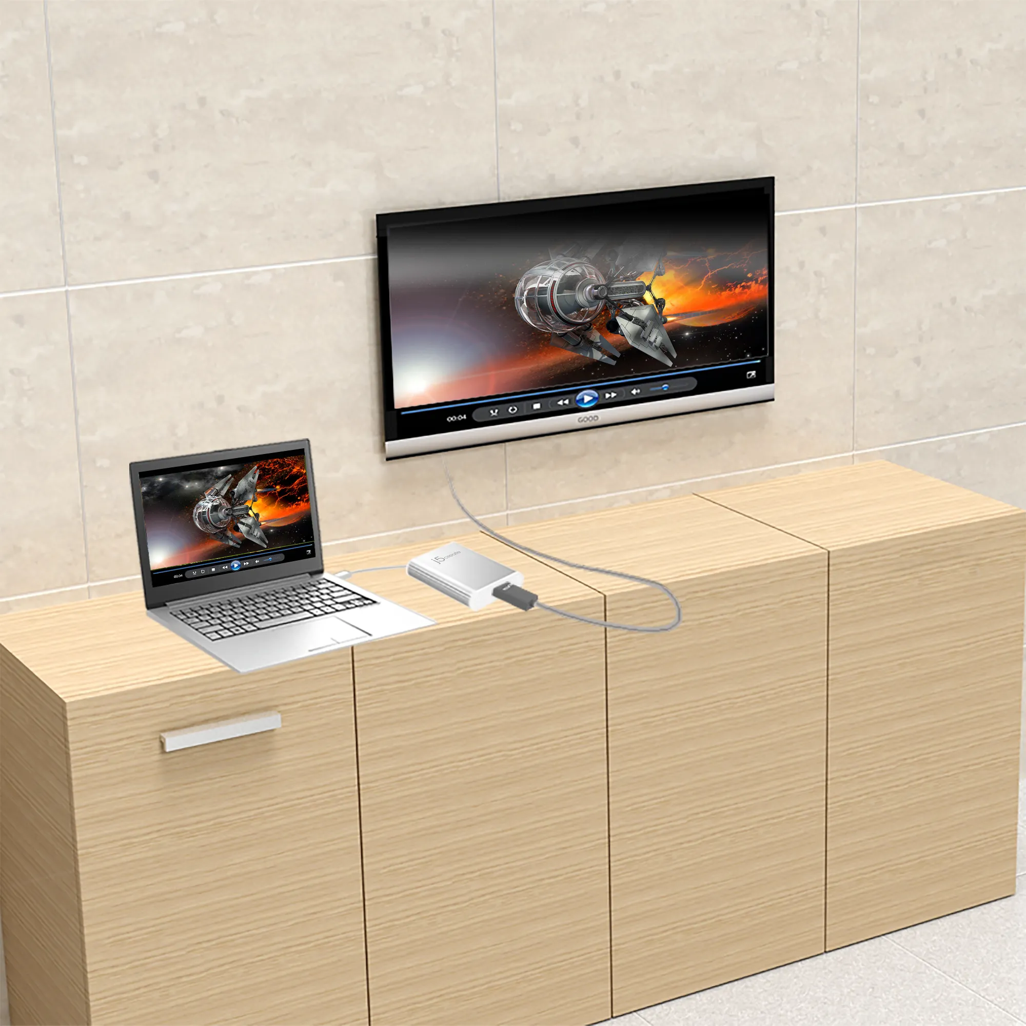 J5 Create USB 3.0 TO 4K HDMI DISPLAY - ADAPTER