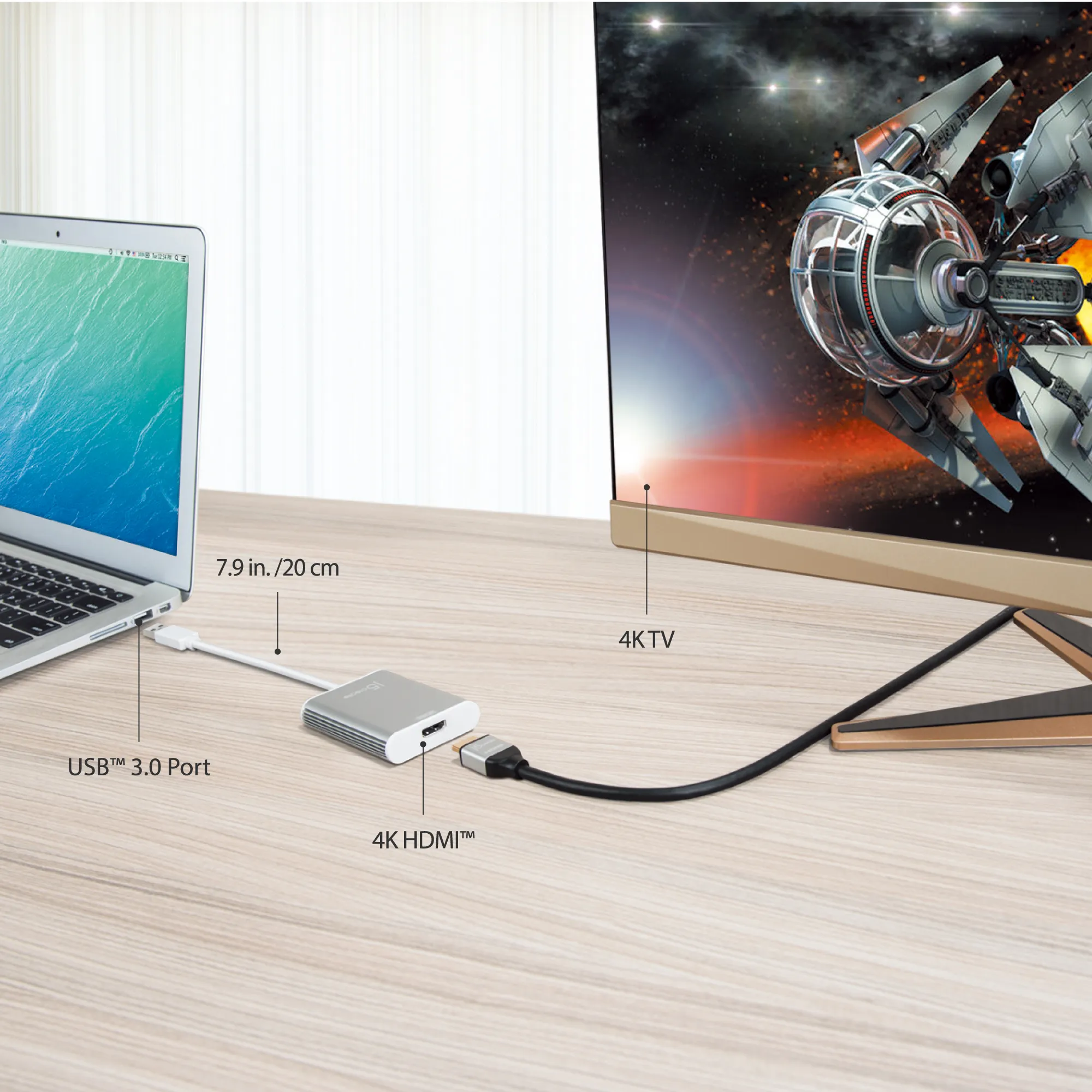 J5 Create USB 3.0 TO 4K HDMI DISPLAY - ADAPTER