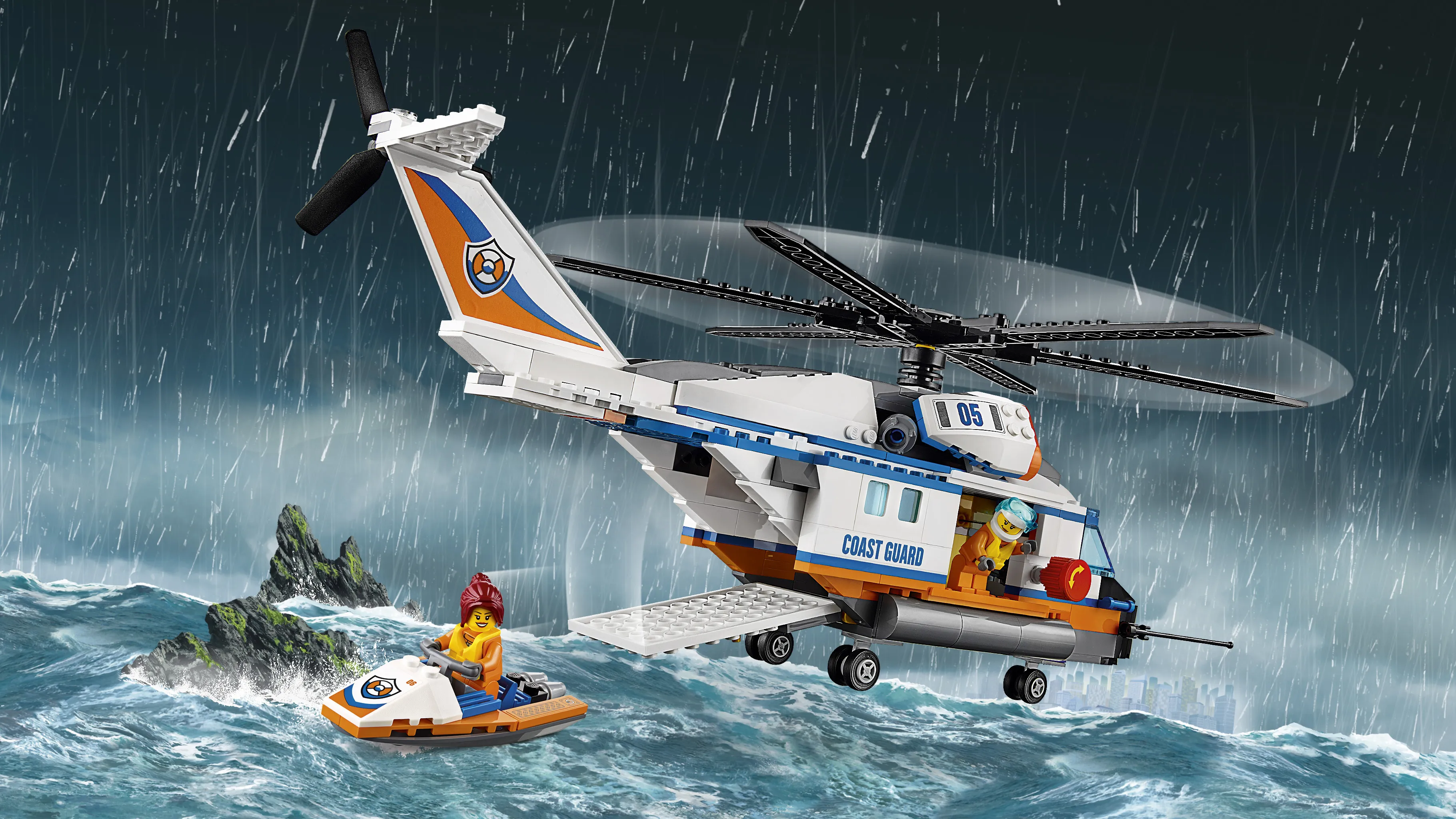 Lego City - Heavy-duty Rescue Helicopter