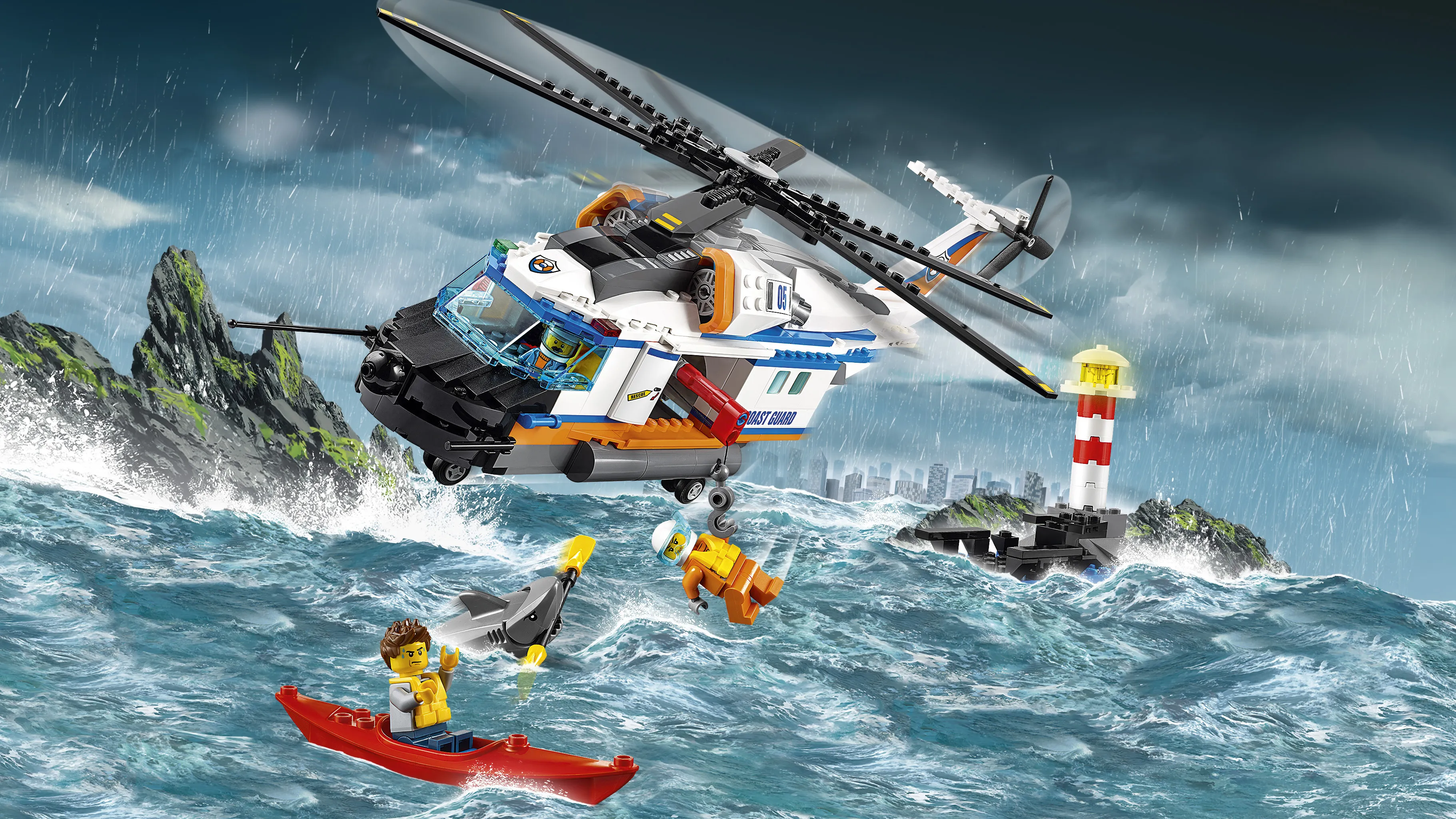 Lego City - Heavy-duty Rescue Helicopter
