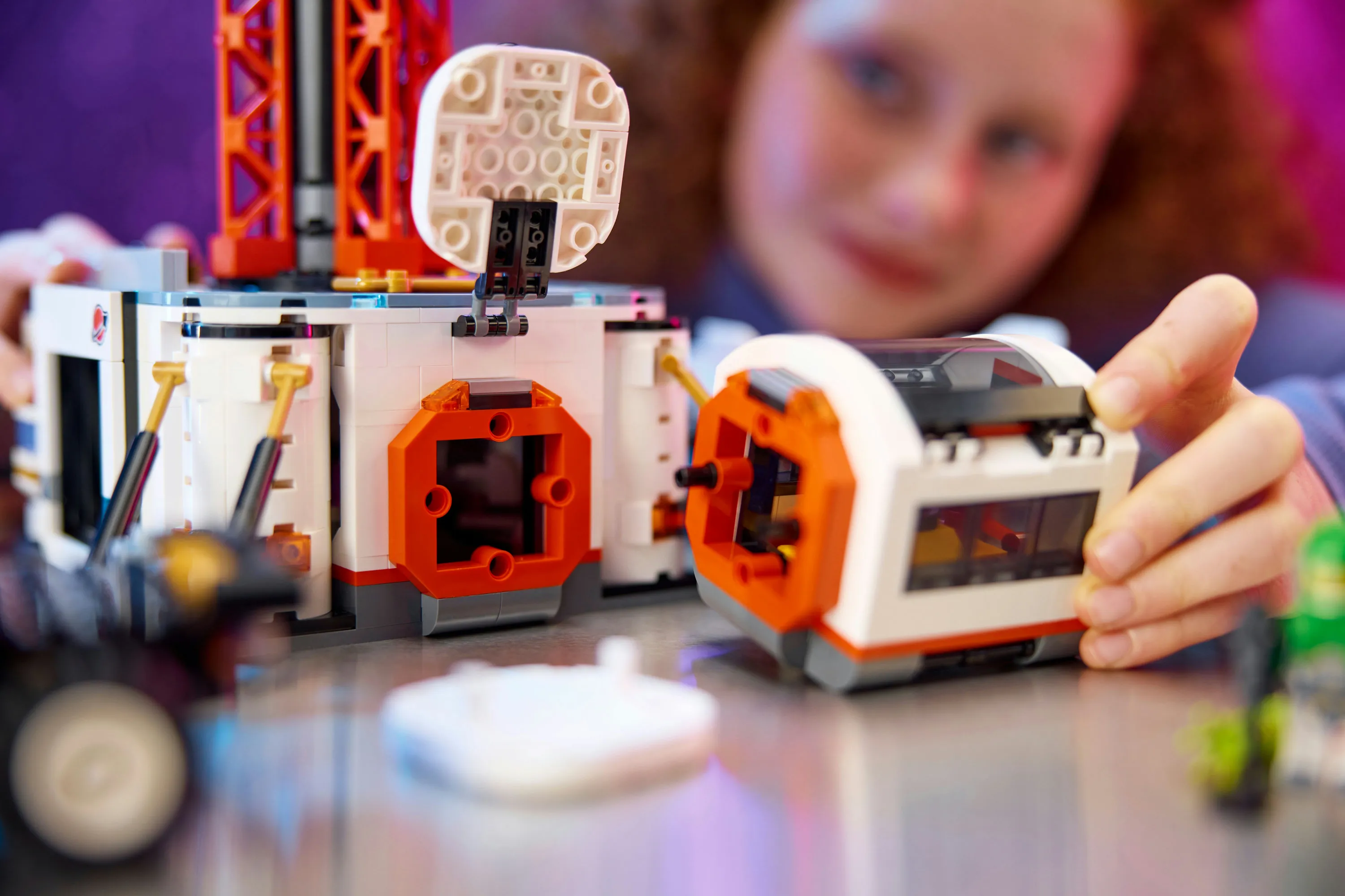 LEGO City Space Station and Rocket Launch Pad 60434