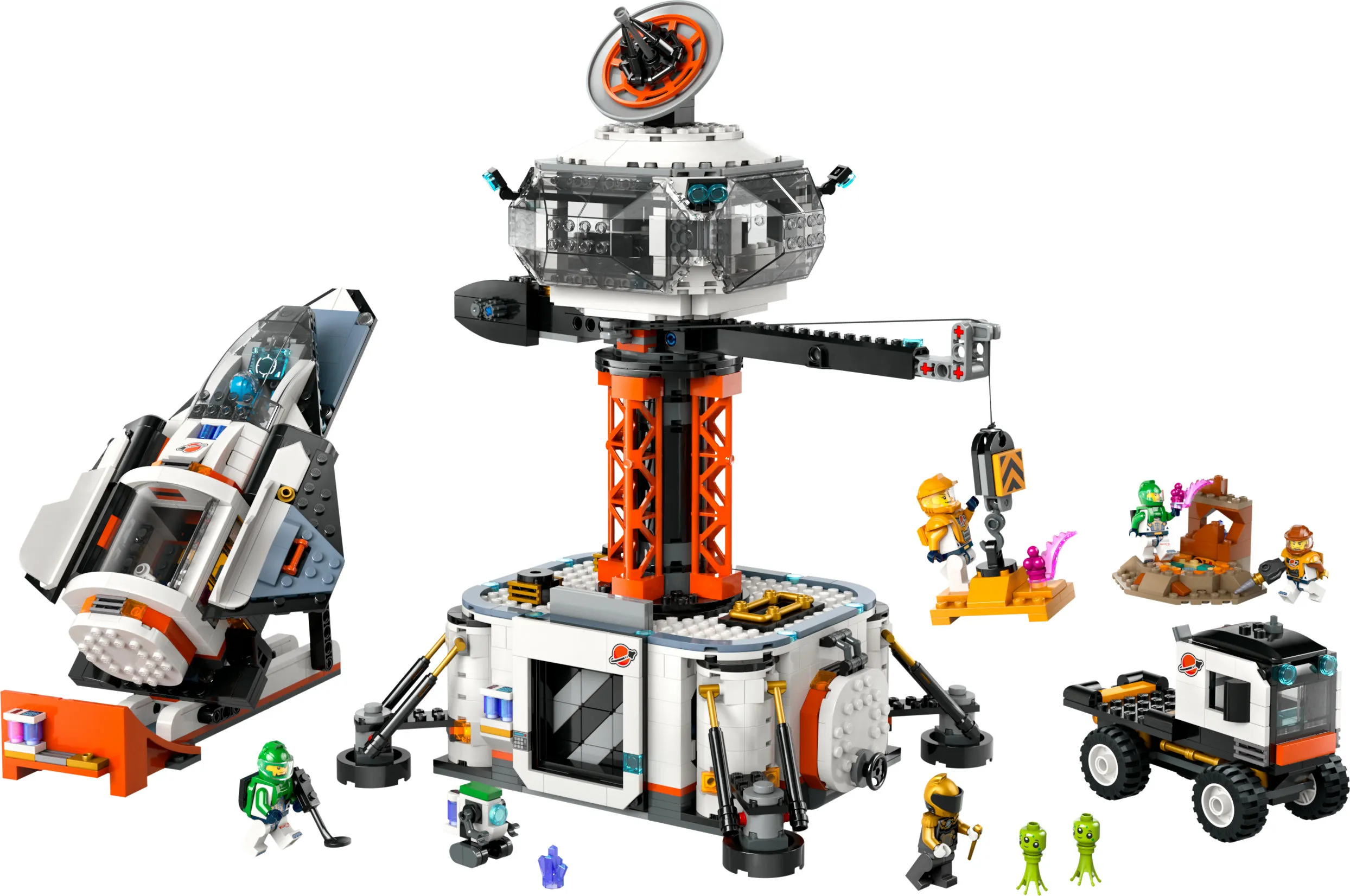 LEGO City Space Station and Rocket Launch Pad 60434