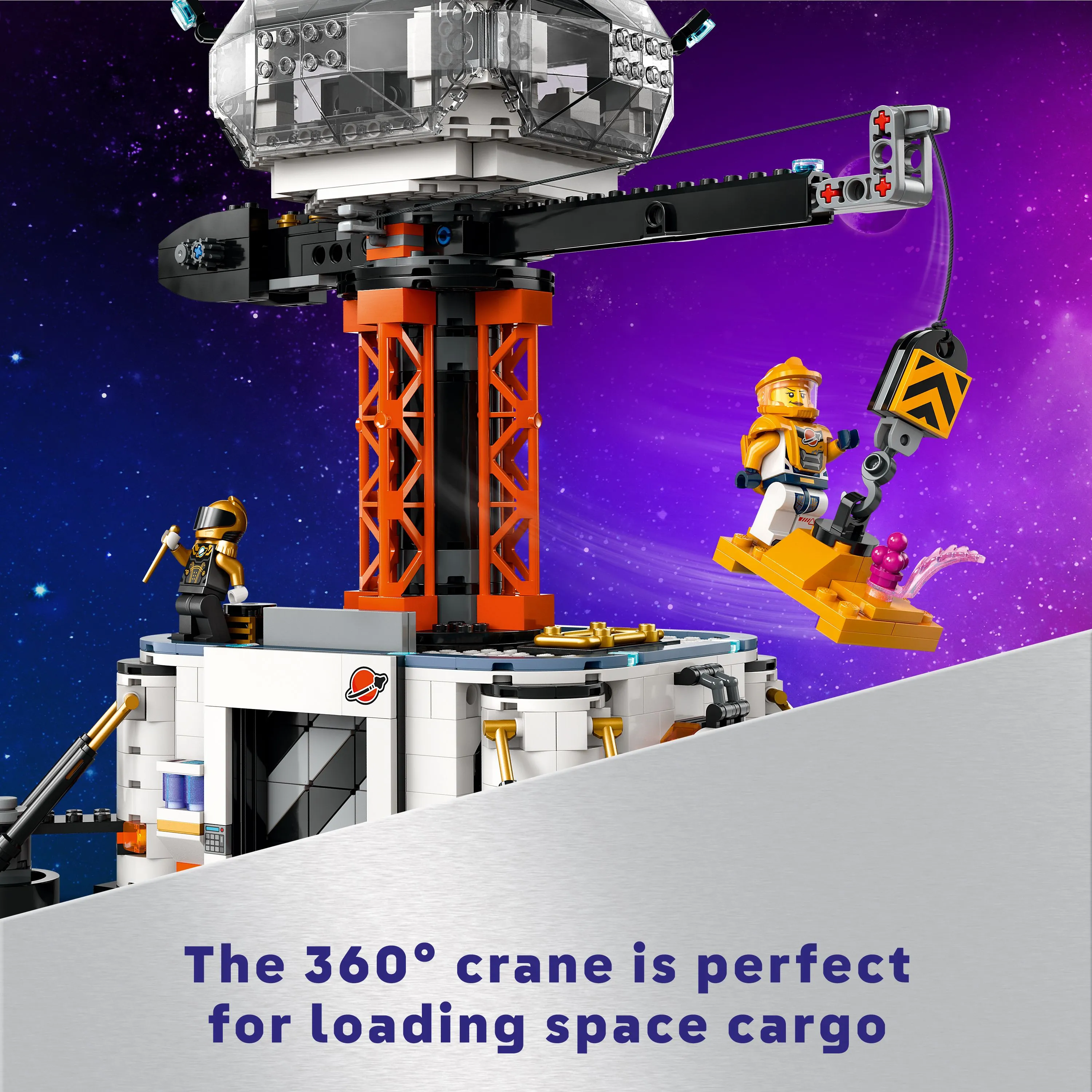 LEGO City Space Station and Rocket Launch Pad 60434