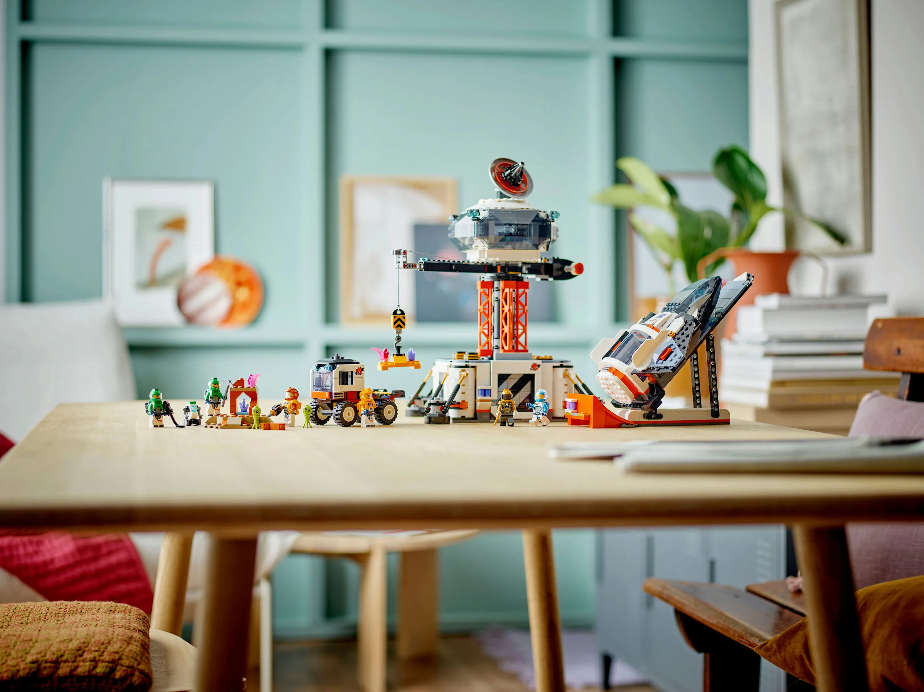 LEGO City Space Station and Rocket Launch Pad 60434