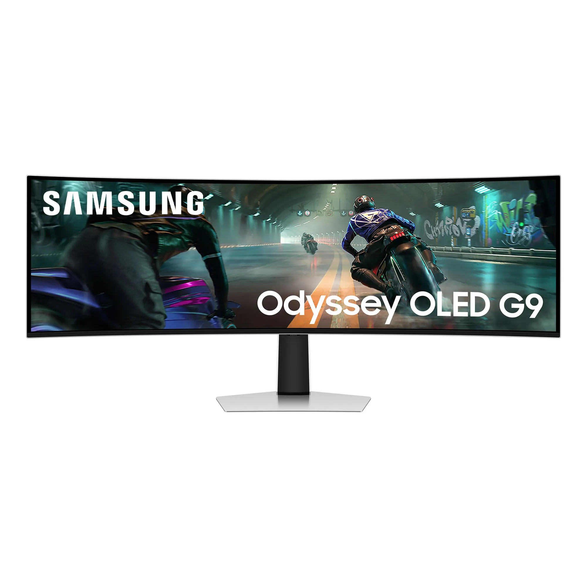 Samsung Odyssey G9 G91SD 49" Dual QHD, OLED curved gamingskärm med USB-C hub Samsung Odyssey G9 G91SD 49" Dual QHD, OLED curved gamingskärm med USB-C hub