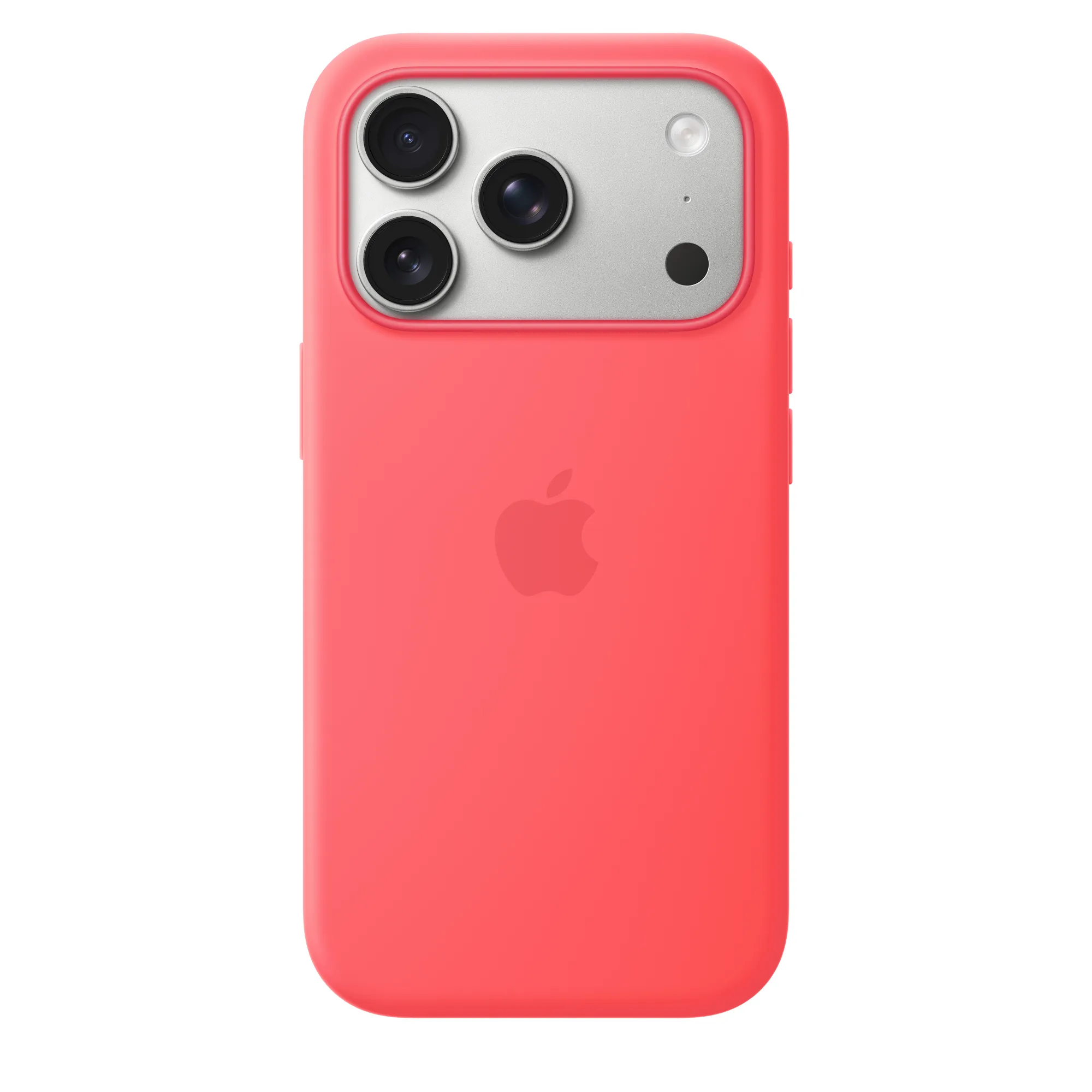 Apple iPhone 17 Pro silikonskal med MagSafe, Bright Guava