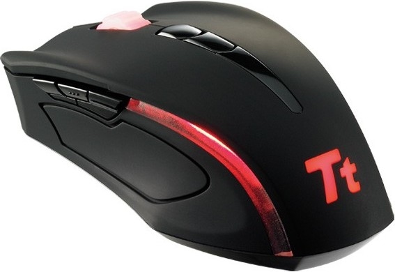 Thermaltake Tt eSPORTS Black Element -pelihiiri, Musta