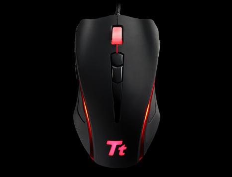 Thermaltake Tt eSPORTS Black Element -pelihiiri, Musta