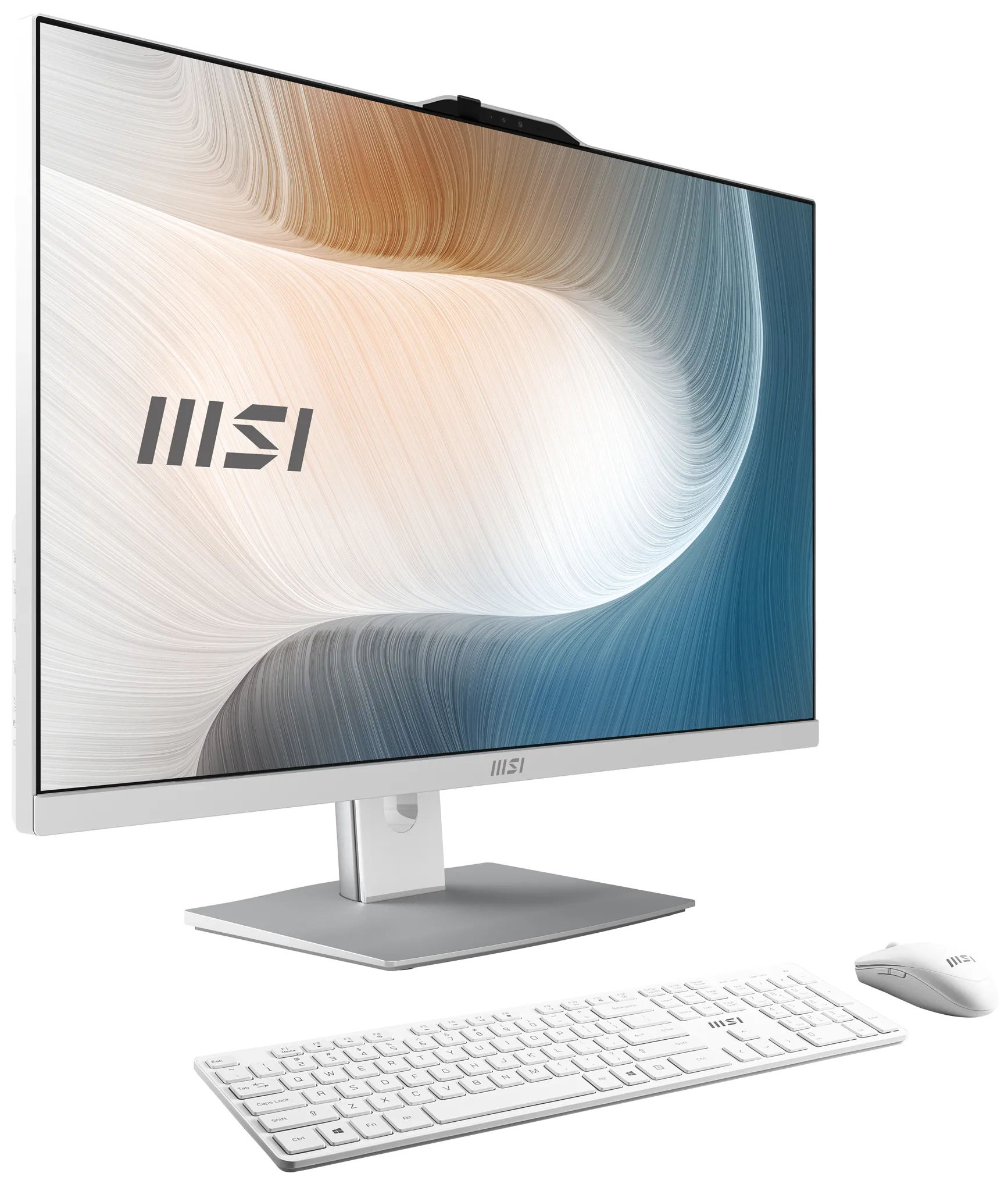 MSI Modern AM272P 1M-846EU Intel Core 7 150U, 16 Gt, 1 Tt, Win 11 Pro All-in-one -p&ouml;yt&auml;kone, valkoinen