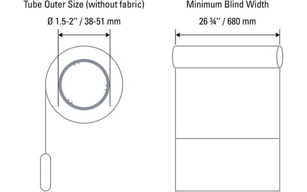 Eve MotionBlinds Upgrade Kit for Roller Blinds (Matter)