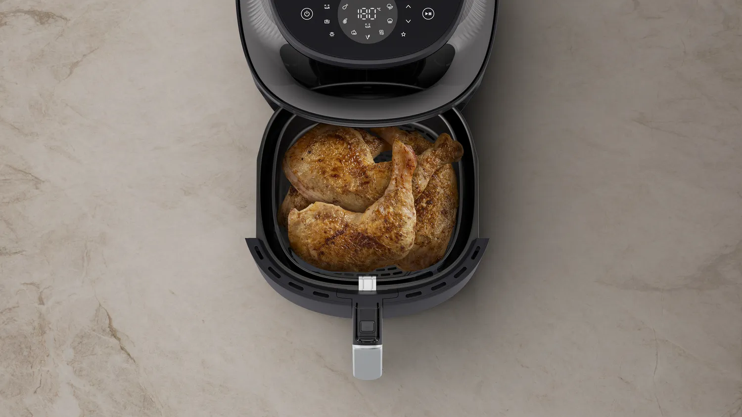 Philips 3000 Series Airfryer NA331/00, 6,2 l, 1 kg, 1700 W, airfryer, musta