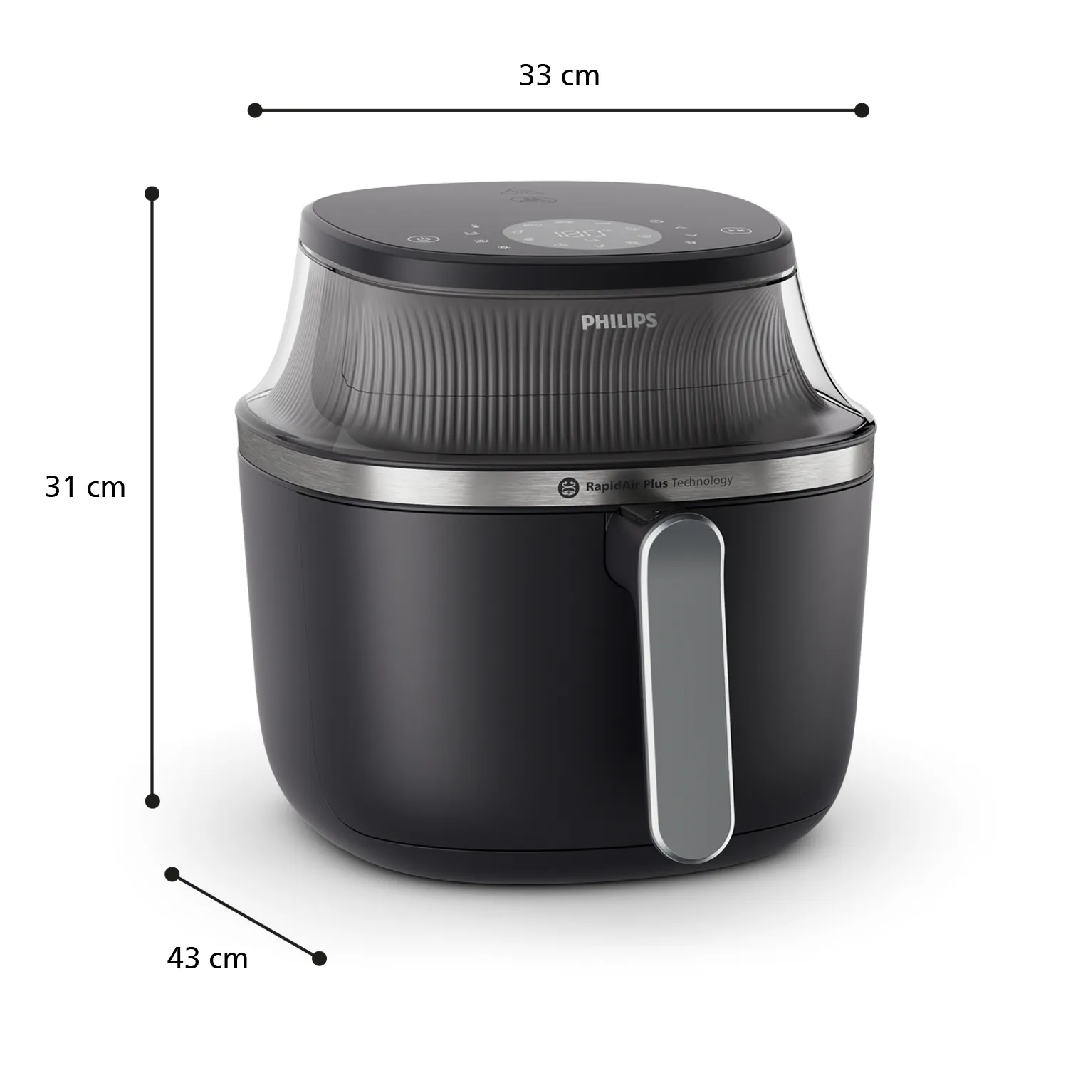 Philips 3000 Series Airfryer -kiertoilmakypsennin, 6.2l
