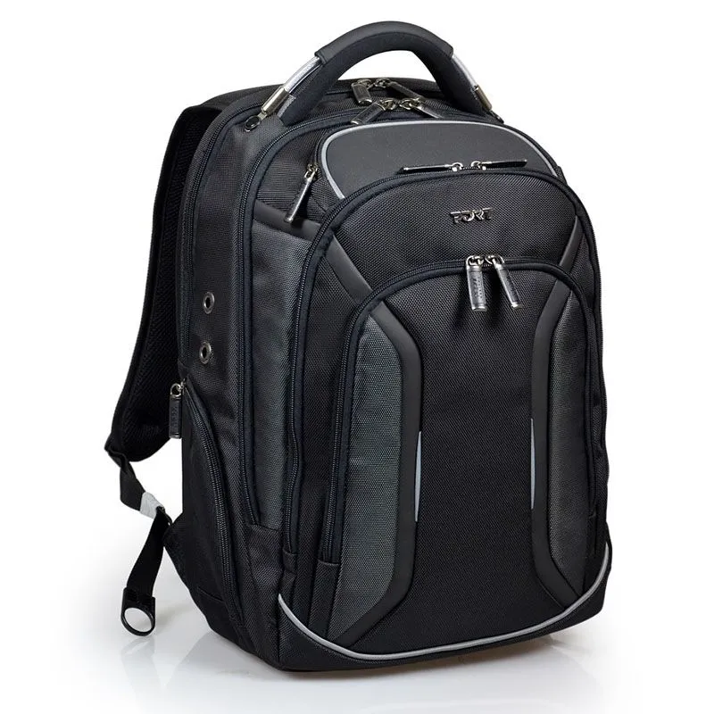 Port Desings Business Traveler - datorryggsäck, svart, 15.6"