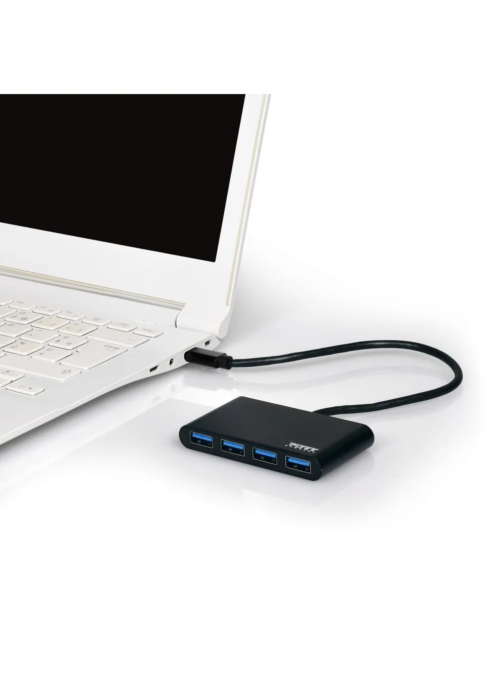 PORT Connect - Hub - 4 x SuperSpeed USB 3.0 - työpöytä