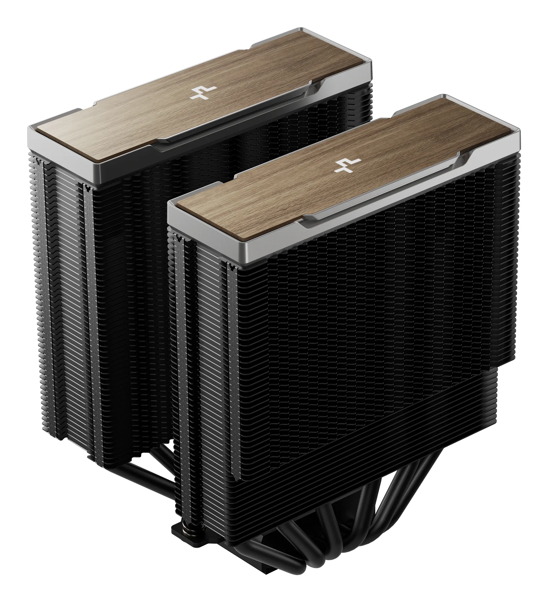 DeepCool AK620 G2, 2x120 mm CPU Cooler, Wood grain