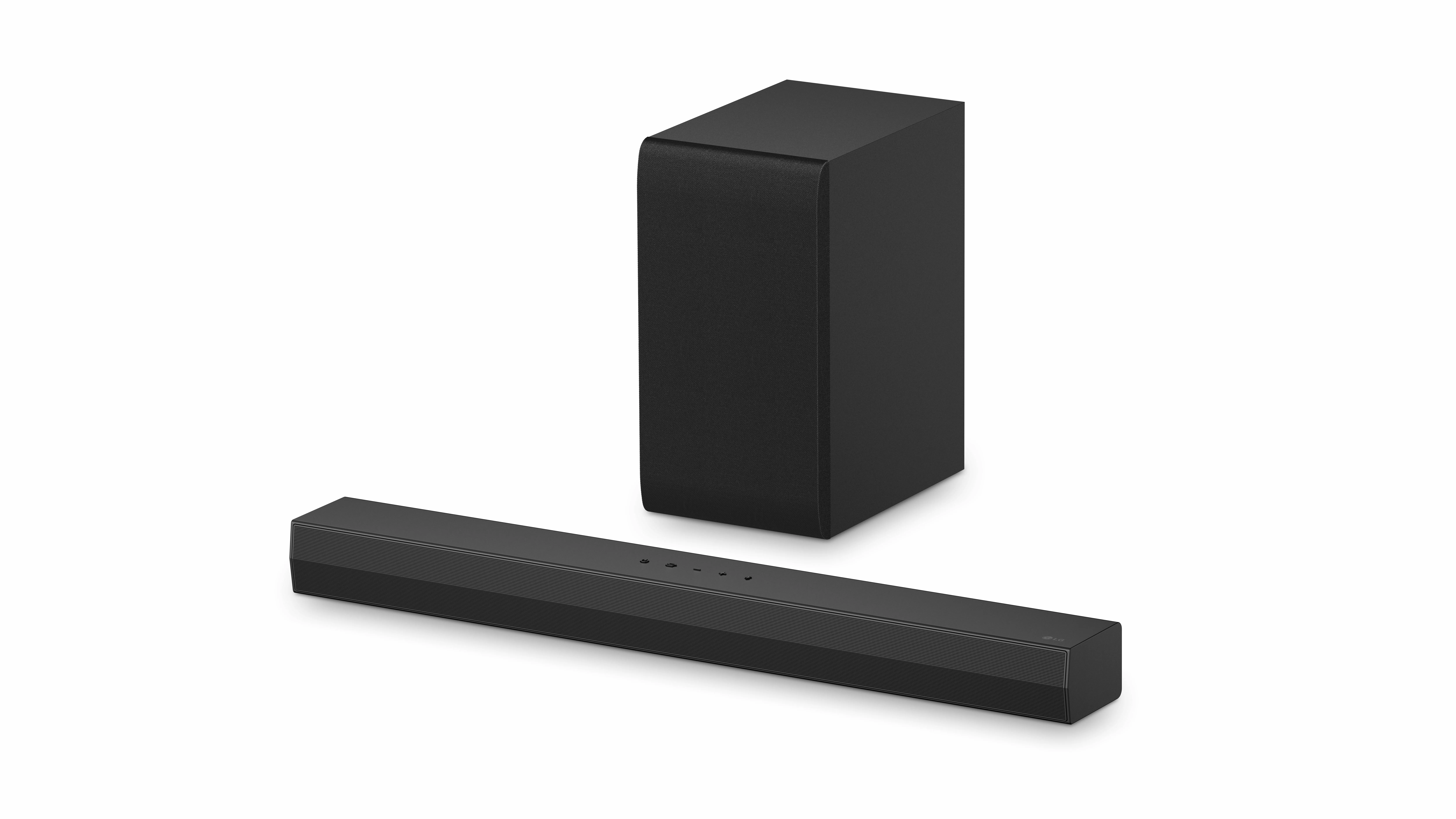 LG S40T 2.1 Dolby Atmos Soundbar system, with wireless subwoofer, Black