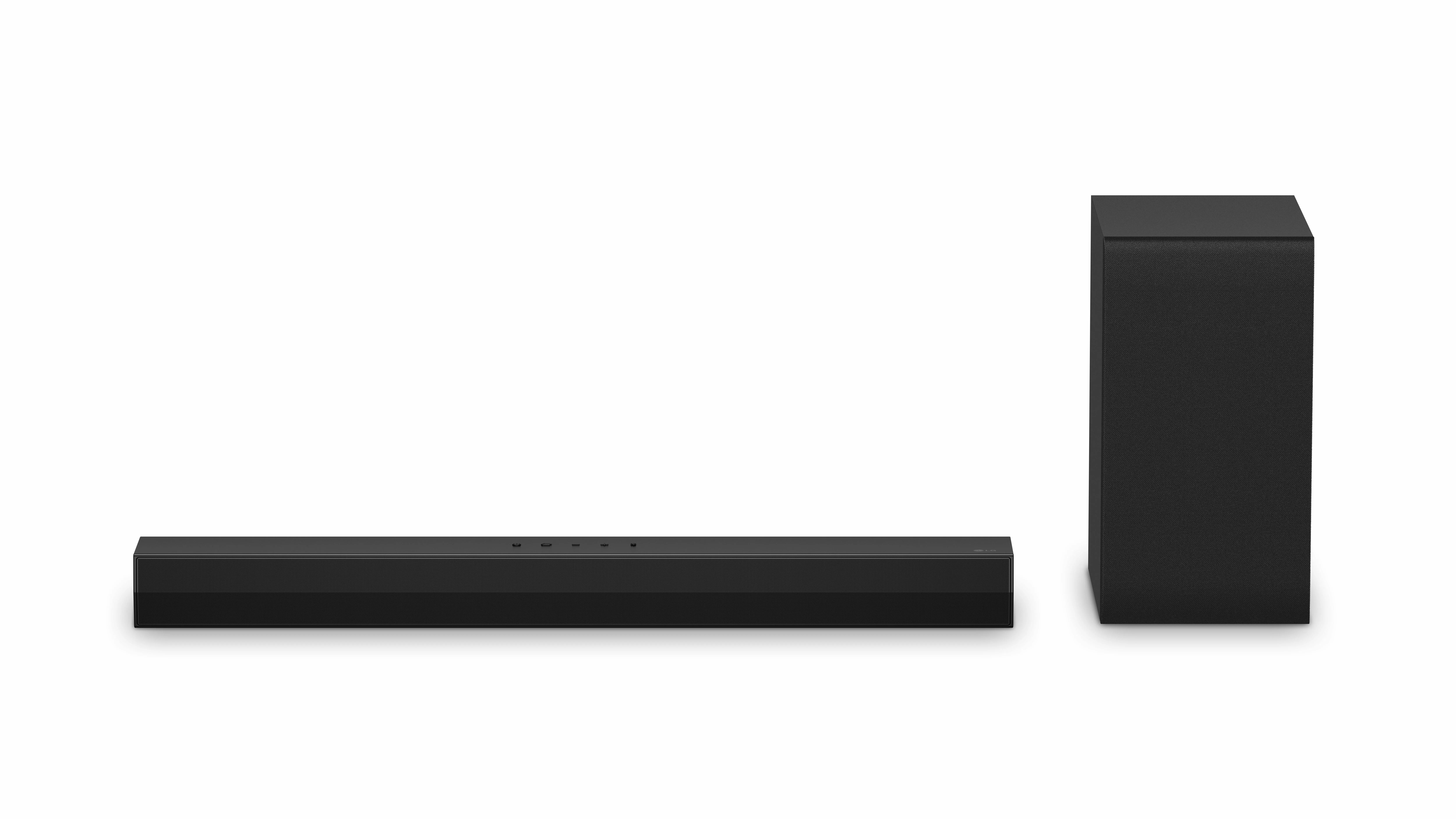 LG S40T 2.1 Dolby Atmos Soundbar system, with wireless subwoofer, Black