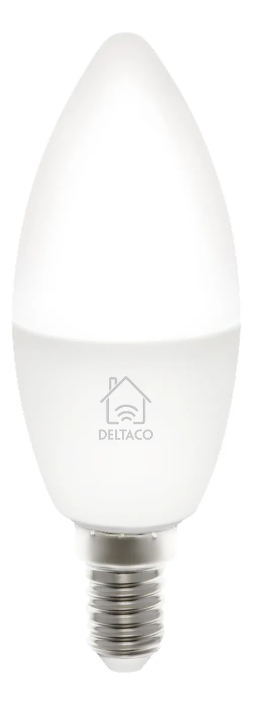 Deltaco Smart Home - smart bulb, E14, 5W, 470 lm