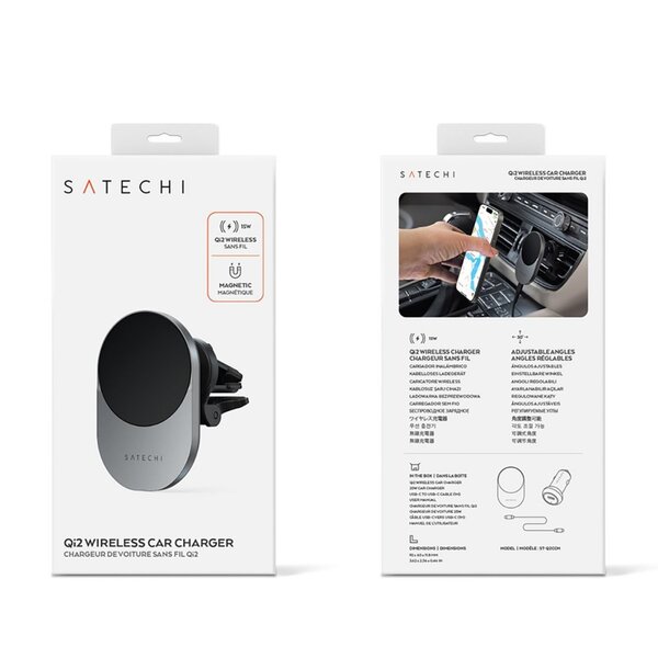 Satechi Qi2 - wireless car charger