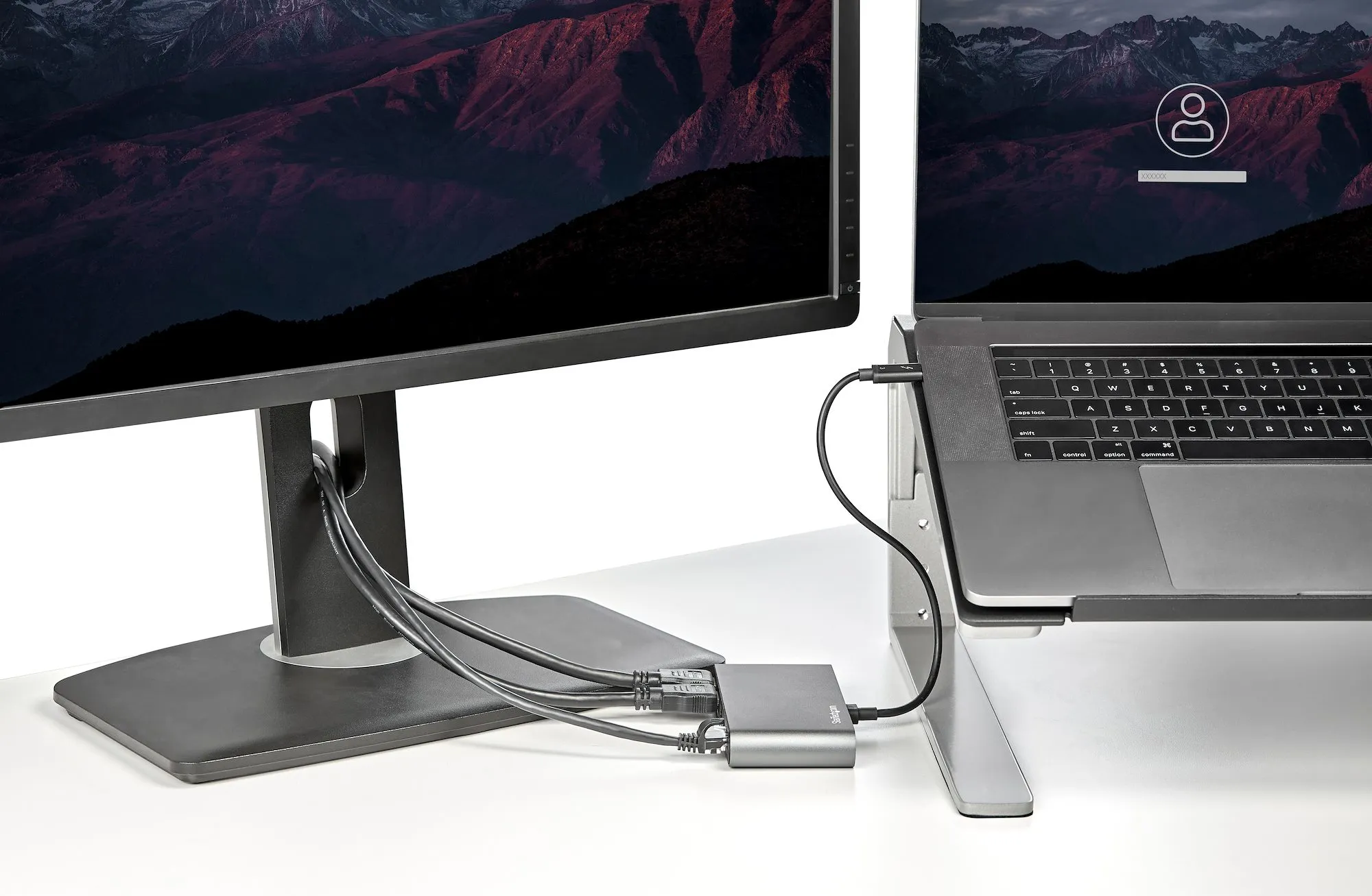 Thunderbolt 3 mini dock x2 HDMI monitors