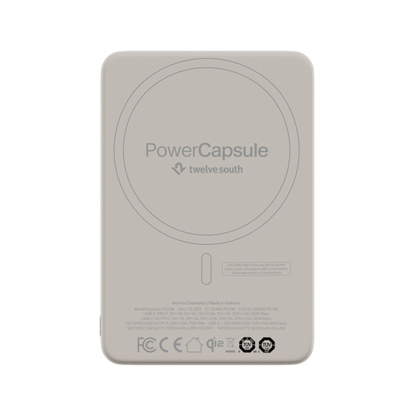 Twelve South PowerCapsule 10000mAh -varavirtal&auml;hde, Dune